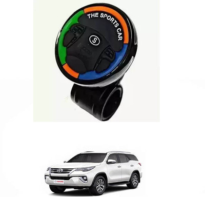 E-Shoppe Rubber Car Steering Knob(Black)