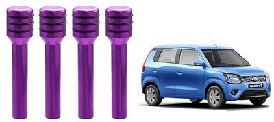 After cars aluminium Car Door Lock Knob(Purple)