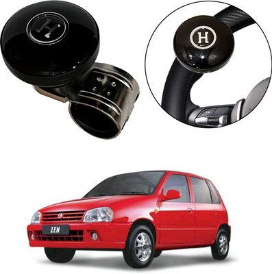 Oshotto Plastic Car Steering Knob(Black)