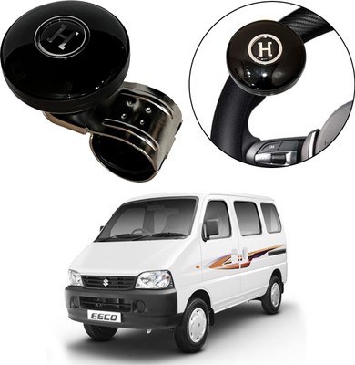 Oshotto Plastic Car Steering Knob(Black)