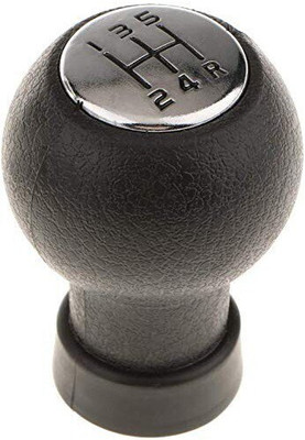 Uniqon Rubber & Plastic Gear Knob(Black)