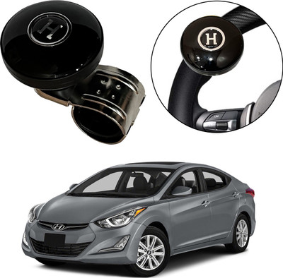 Oshotto Plastic Car Steering Knob(Black)