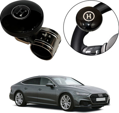 Oshotto Plastic Car Steering Knob(Black)