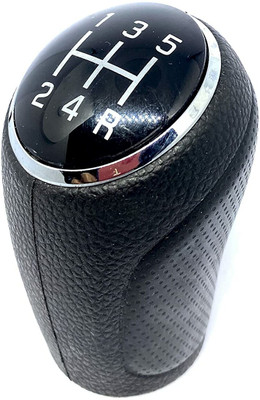 LAKSHMINARAYAN SALES Rubber Gear Knob Scross 2018-21, Plastic Gear lever Knob Screw type Fiting Gear Knob(Black)