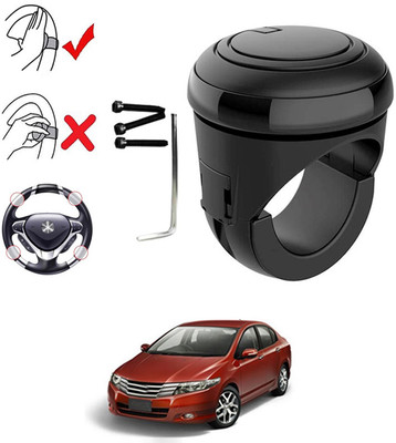 AYW Plastic, Silicon Car Steering Knob(Black)