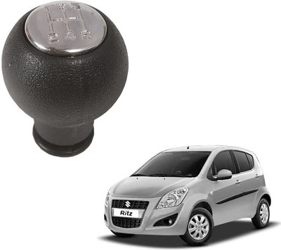 Uniqon Rubber & Plastic Gear Knob(Black)