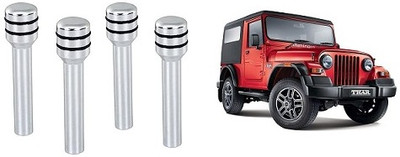 SLSHILPA Aluminium Car Door Lock Knob(Silver)