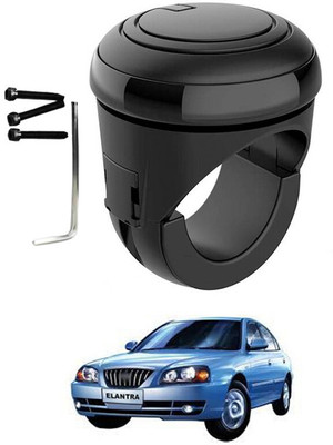 RKPSP Silicon Car Steering Knob(Black)