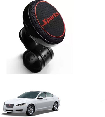 E-Shoppe Aluminium Car Steering Knob(Black, Red)