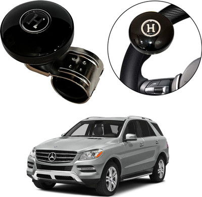 Oshotto Plastic Car Steering Knob(Black)