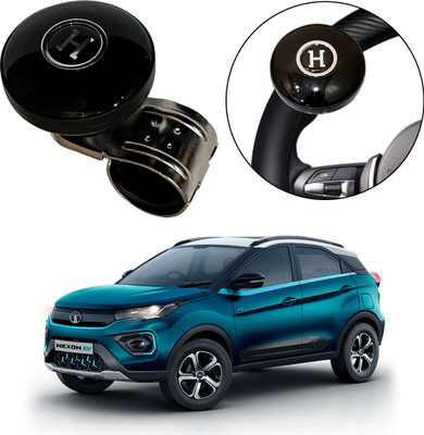 Oshotto Plastic Car Steering Knob(Black)