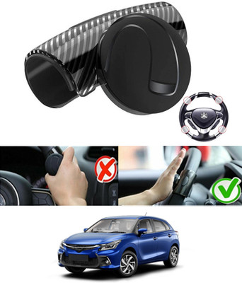 ABJD Silicon, Plastic Car Steering Knob(Black)