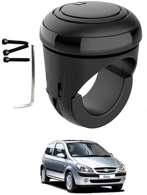 RKPSP Silicon Car Steering Knob(Black)