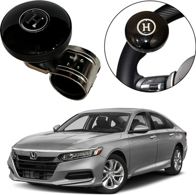 Oshotto Plastic Car Steering Knob(Black)