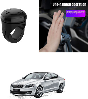 PRTEK PLASTIC Car Steering Knob(Black)