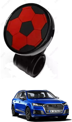 E-Shoppe Plastic Car Steering Knob(Black, Red)