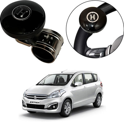 Oshotto Plastic Car Steering Knob(Black)