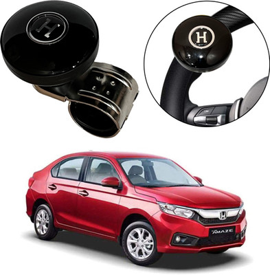 Oshotto Plastic Car Steering Knob(Black)