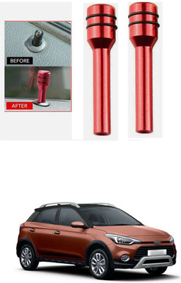 LOVMOTO Aluminium Car Door Lock Knob(Red)