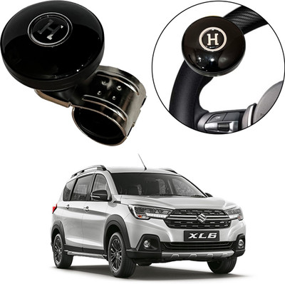 Oshotto Plastic Car Steering Knob(Black)