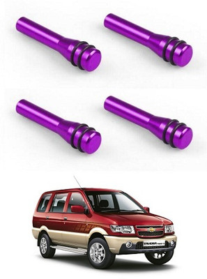 SLSHILPA Aluminium Car Door Lock Knob(Purple)