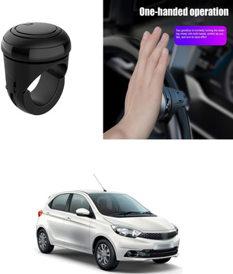 PRTEK PLASTIC Car Steering Knob(Black)