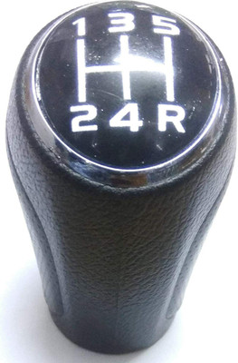 GOPINATH AUTOLINK Plastic Grip knob Screw type Fiting, Rubber Gear knob Baleno Nw 2018-21 Gear Knob(Black)