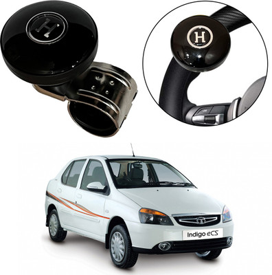 Oshotto Plastic Car Steering Knob(Black)