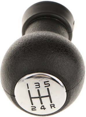 Uniqon Rubber & Plastic Gear Knob(Black)