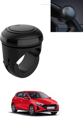 AYW Plastic/Silicon Car Steering Knob(Black)