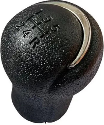 Bkgroup Rubber, Plastic Gear Knob(Black)