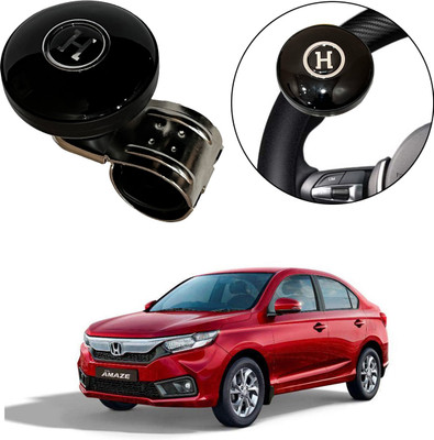 Oshotto Plastic Car Steering Knob(Black)