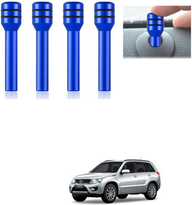 LOVMOTO Aluminium Car Door Lock Knob(Blue)