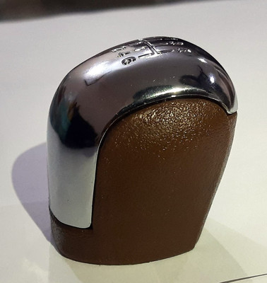 VARUAS Steel, Plastic, Chrome Gear Knob(Silver, Brown, Steel)