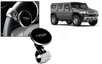 Motopex Plastic Car Steering Knob(Black)