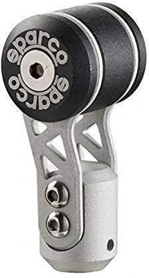 Auto MT Black STYLE2 Sparco Universal Auto Transmission Modified Car Gear Shift Lever Metal Knob for All Car Brand: AUTO MT Gear Knob(Black)