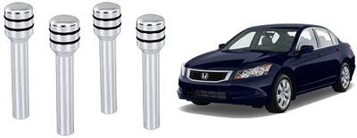 After cars ALUMINIUM Car Door Lock Knob(Silver)