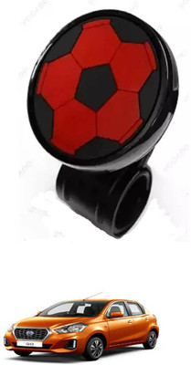 E-Shoppe Plastic Car Steering Knob(Black, Red)