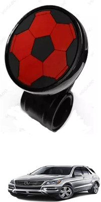 E-Shoppe Plastic Car Steering Knob(Red, Black)