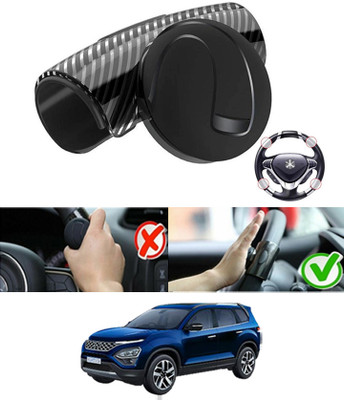 MATIES Silicon, Plastic Car Steering Knob(Black)