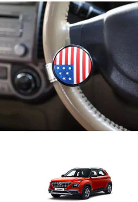 E-Shoppe Metal Car Steering Knob(Multicolor)