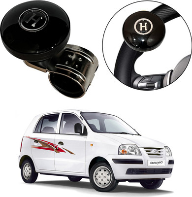 Oshotto Plastic Car Steering Knob(Black)