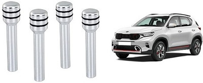 SLSHILPA Aluminium Car Door Lock Knob(Silver)
