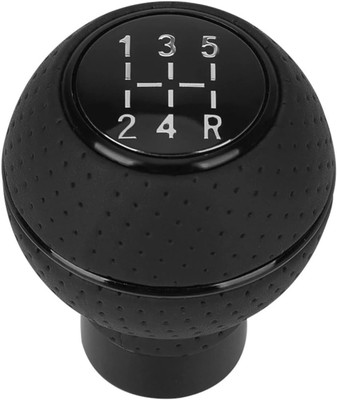 Campark Aluminum, Leather, Rubber Gear Knob(Black)