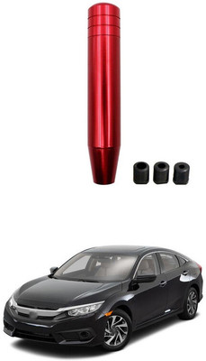 LOVMOTO Aluminium Car Radio Knob(Black, Red)