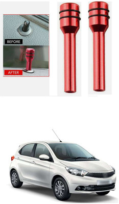 LOVMOTO Aluminium Car Door Lock Knob(Red)