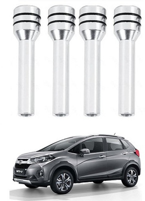SLSHILPA aluminium Car Door Lock Knob(Silver)