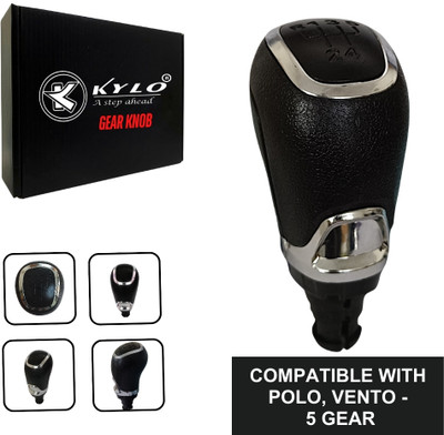 KYLO Rubber, Plastic Gear Knob(Black, Grey)