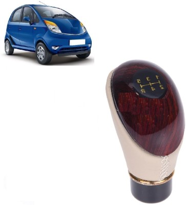 MotoshozX Wooden Design, Car Lever Gear Knob, Tata Nano Gear Knob(Beige, Brown)