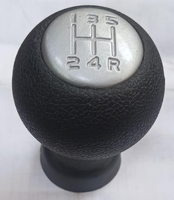 Delhismart Rubber, Plastic Gear Knob(Black)